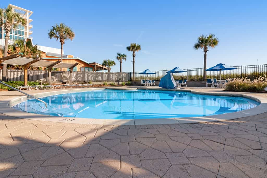 Sterling Shores 918 Eclectic condo w/ gulf views - pool, gym & large furnished balcony!