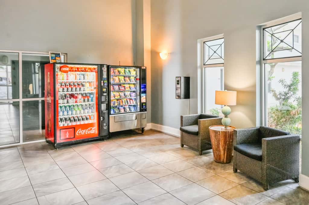 5th-floor condo with patio, pool & ocean views