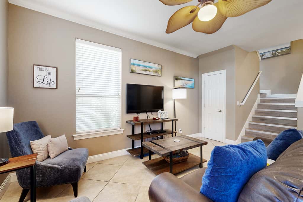 Nautical home in gated community with pool, hot tub & beach access