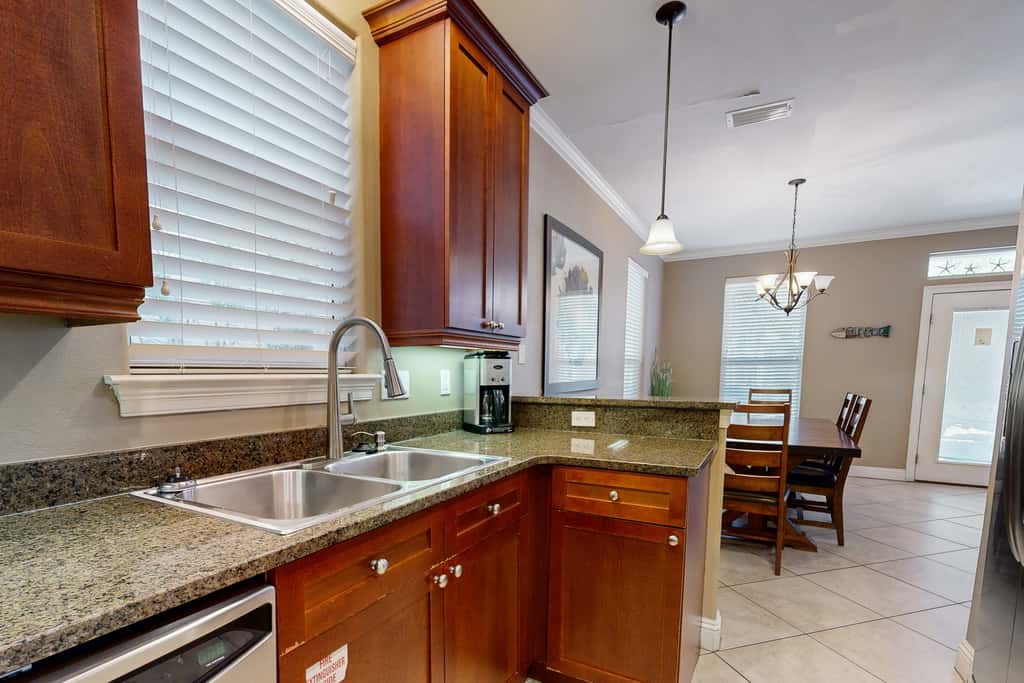 Nautical home in gated community with pool, hot tub & beach access