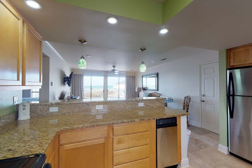 Beachfront condo with shared pool, hot tub, & fitness center plus beach access