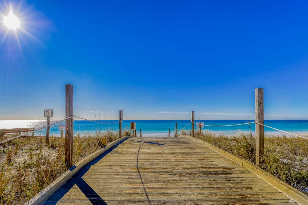 Beachfront condo with shared pool, hot tub, & fitness center plus beach access