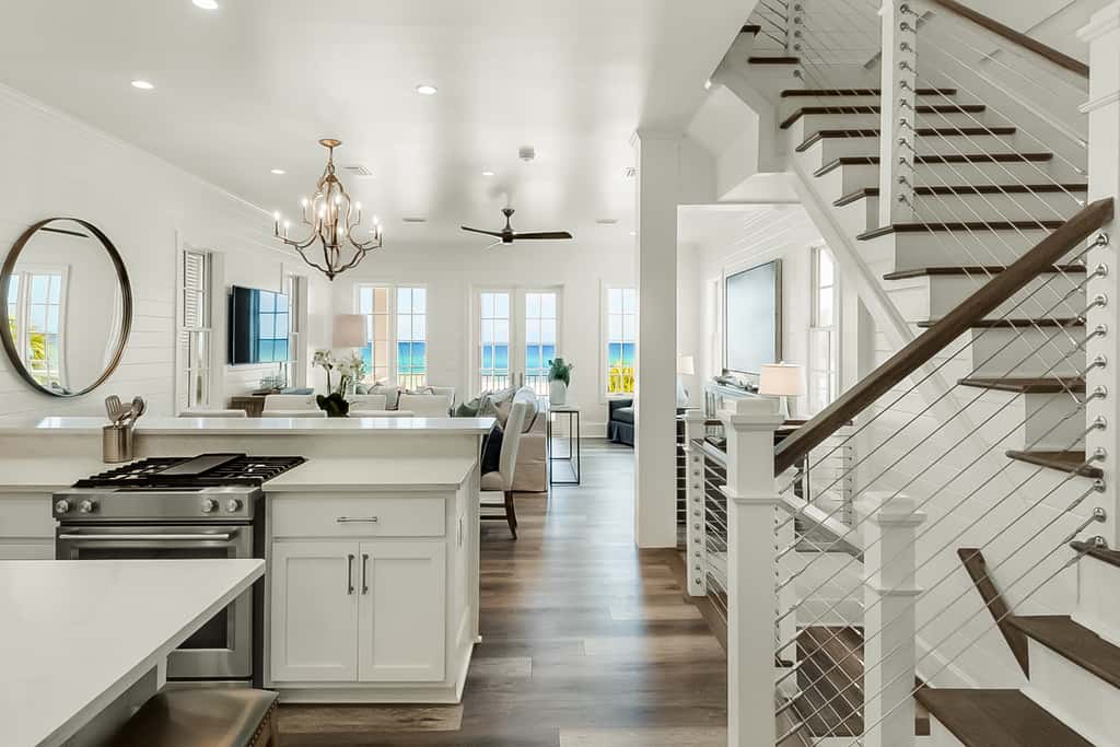 Spacious Gulf-front getaway with beach access, balcony views, a pool, & more