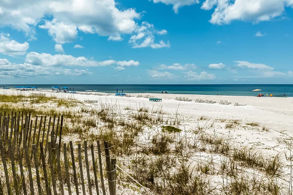Spacious Gulf-front getaway with beach access, balcony views, a pool, & more