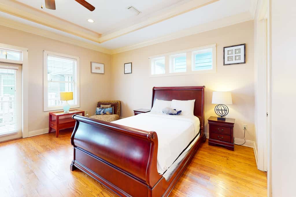 Dog-friendly home with balconies, foosball, pool access, & W&D - steps to beach
