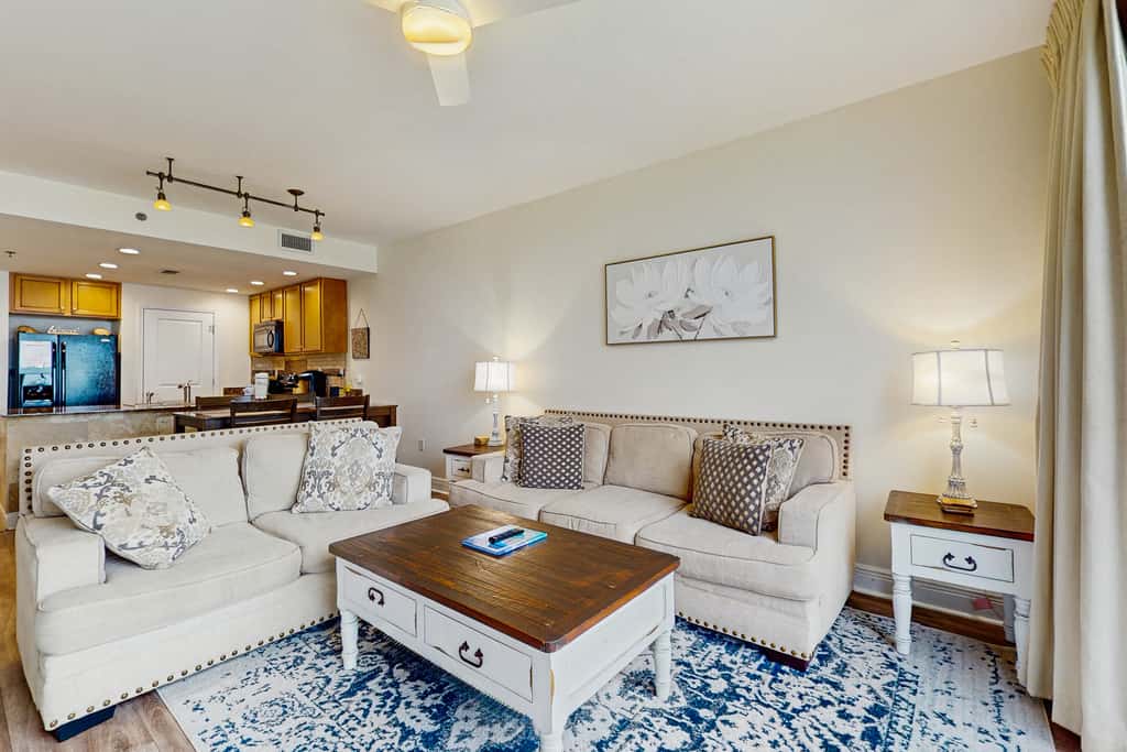 Updated beachfront retreat with hot tub, outdoor pool & balcony