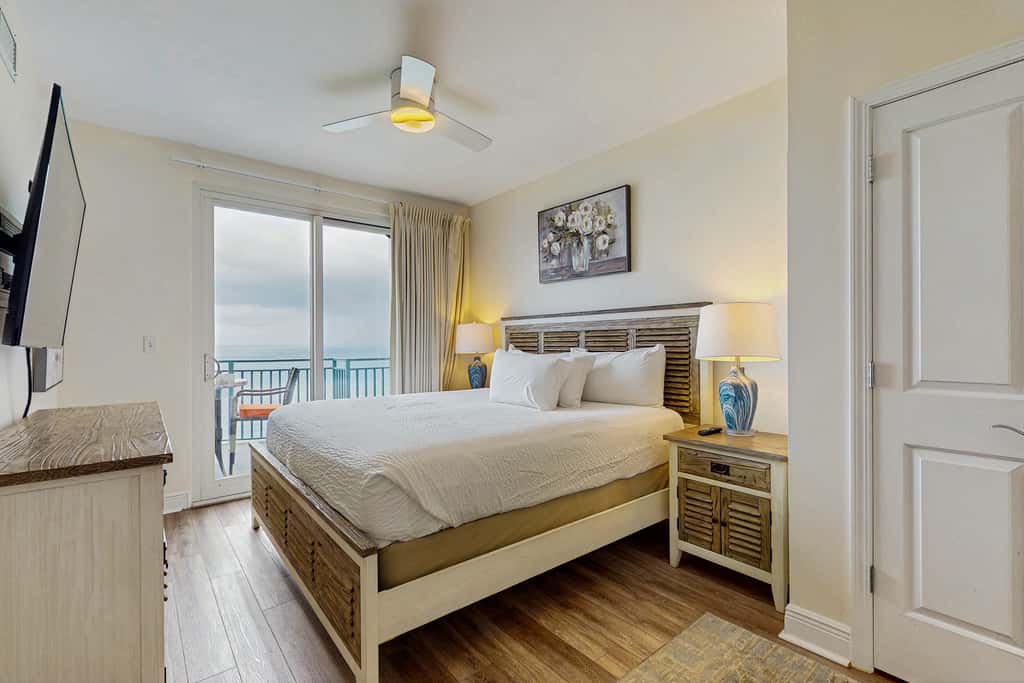 Updated beachfront retreat with hot tub, outdoor pool & balcony