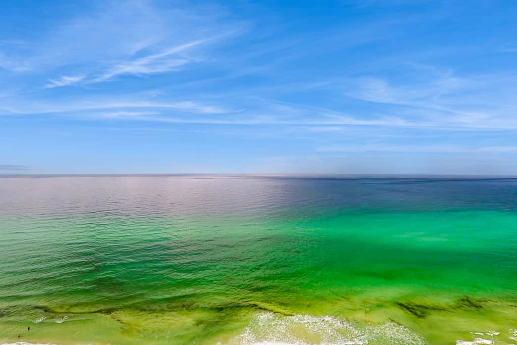 Updated beachfront retreat with hot tub, outdoor pool & balcony
