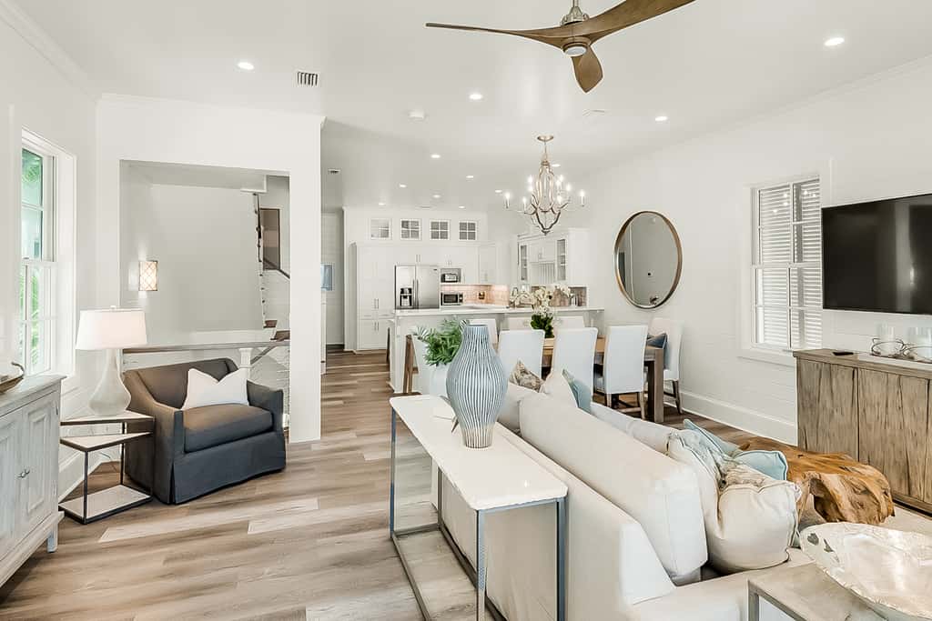Spotless beachfront dream with views, a shared pool, & sports courts