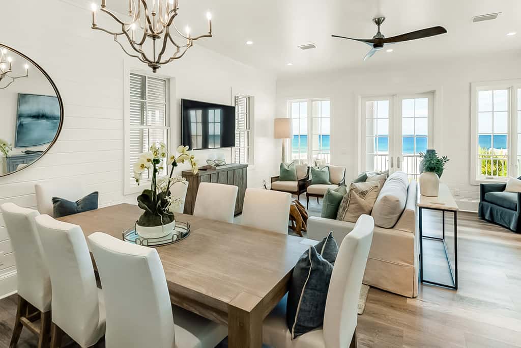 Spotless beachfront dream with views, a shared pool, & sports courts