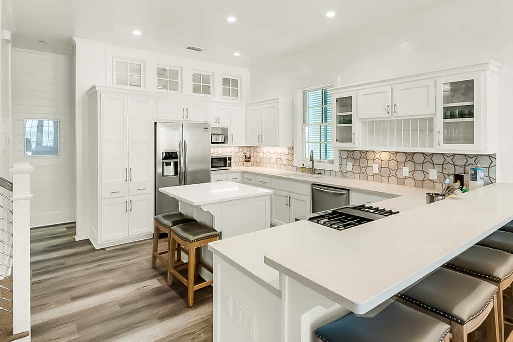 Spotless beachfront dream with views, a shared pool, & sports courts