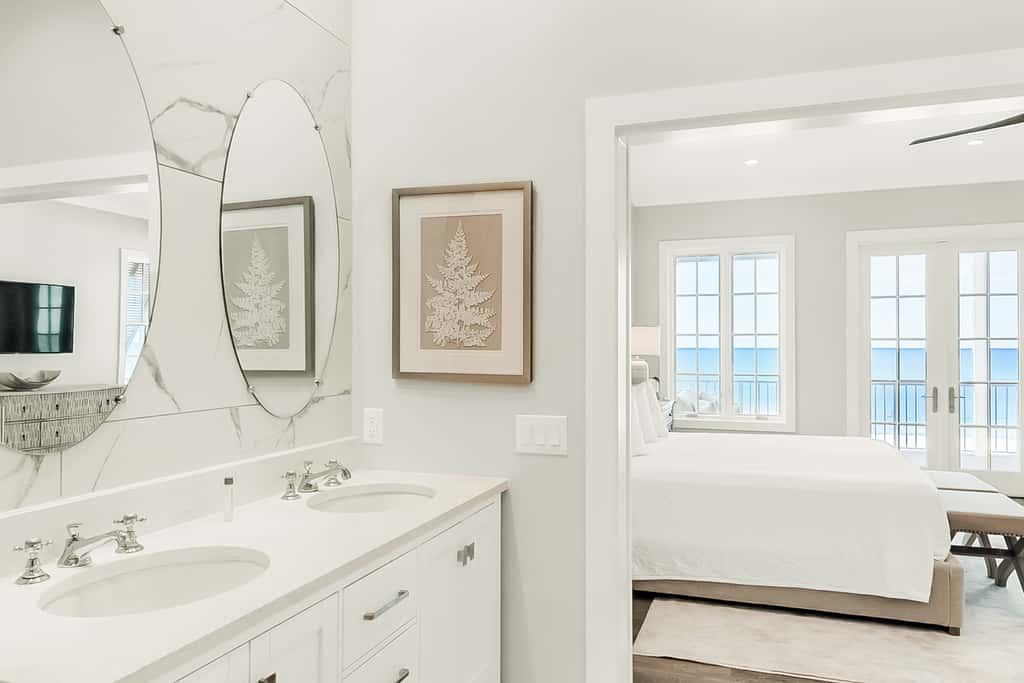 Spotless beachfront dream with views, a shared pool, & sports courts