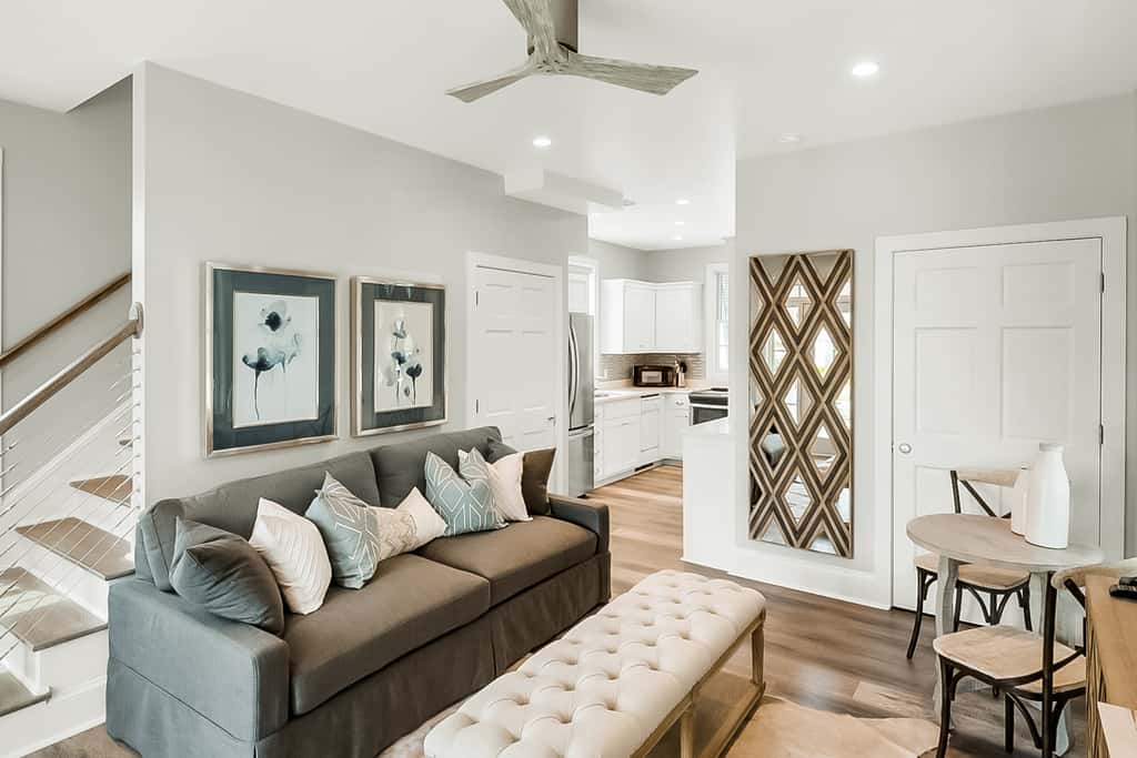 Spotless beachfront dream with views, a shared pool, & sports courts