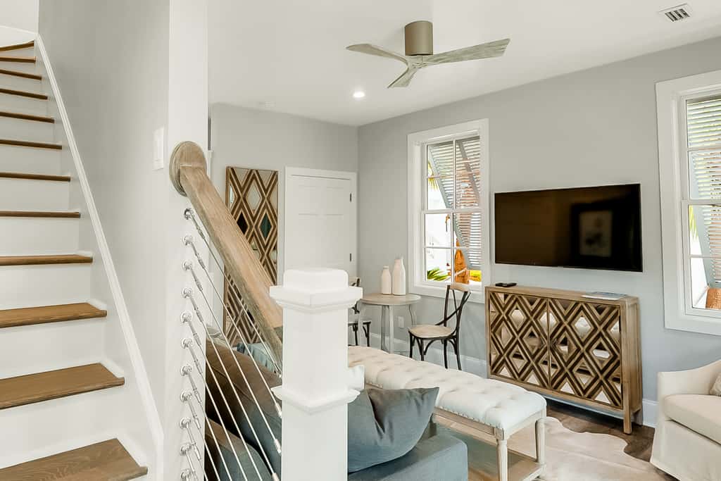 Spotless beachfront dream with views, a shared pool, & sports courts