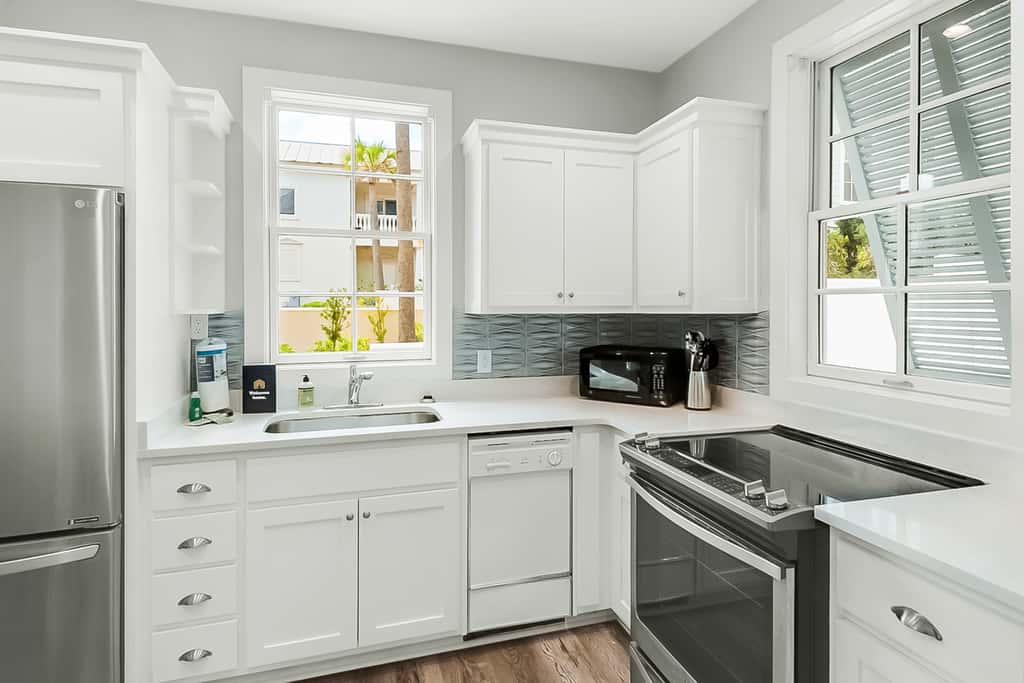 Spotless beachfront dream with views, a shared pool, & sports courts