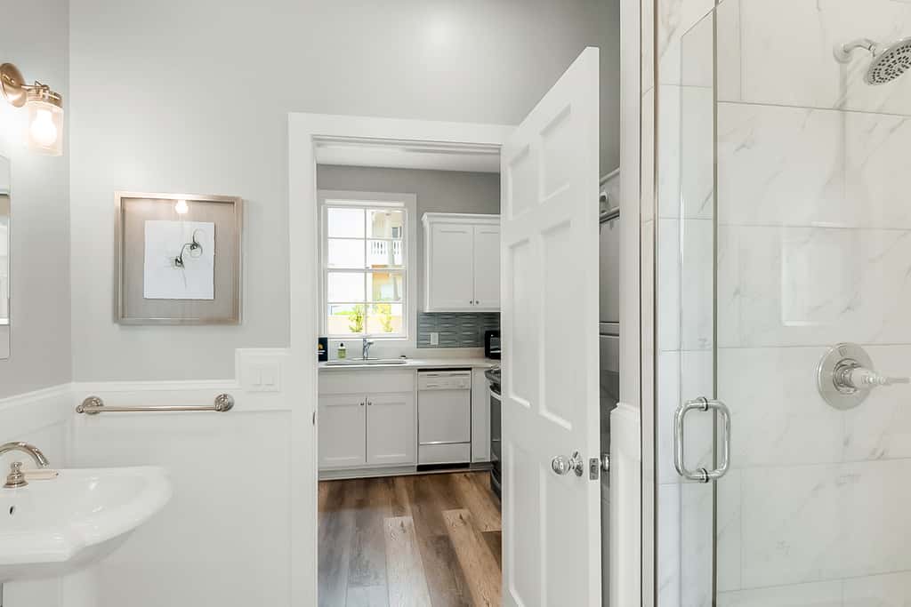 Spotless beachfront dream with views, a shared pool, & sports courts
