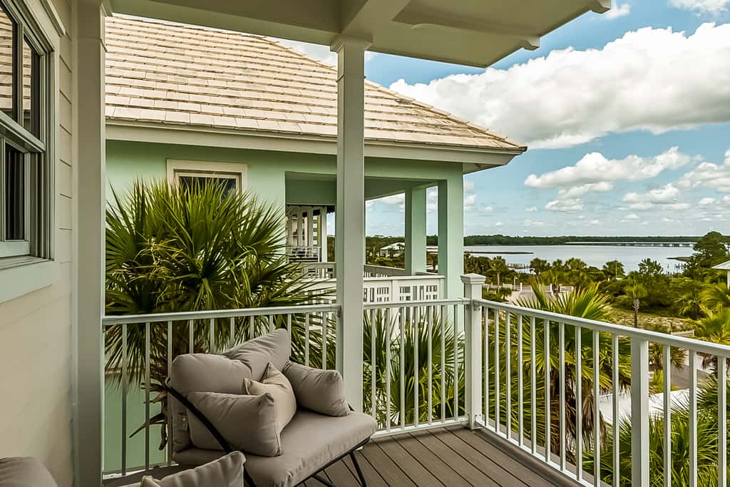 Spotless beachfront dream with views, a shared pool, & sports courts