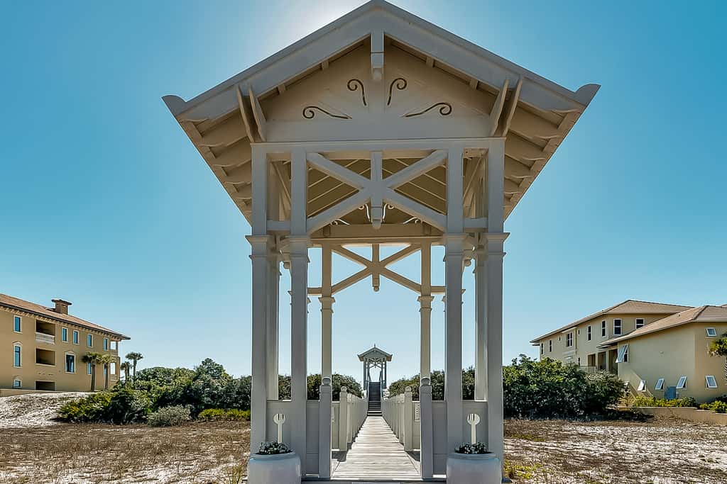 Spotless beachfront dream with views, a shared pool, & sports courts
