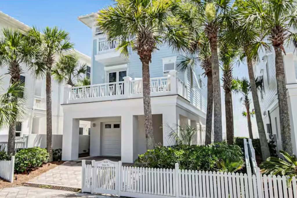 Gulf-front home with breathtaking views in gated Carillon Beach community