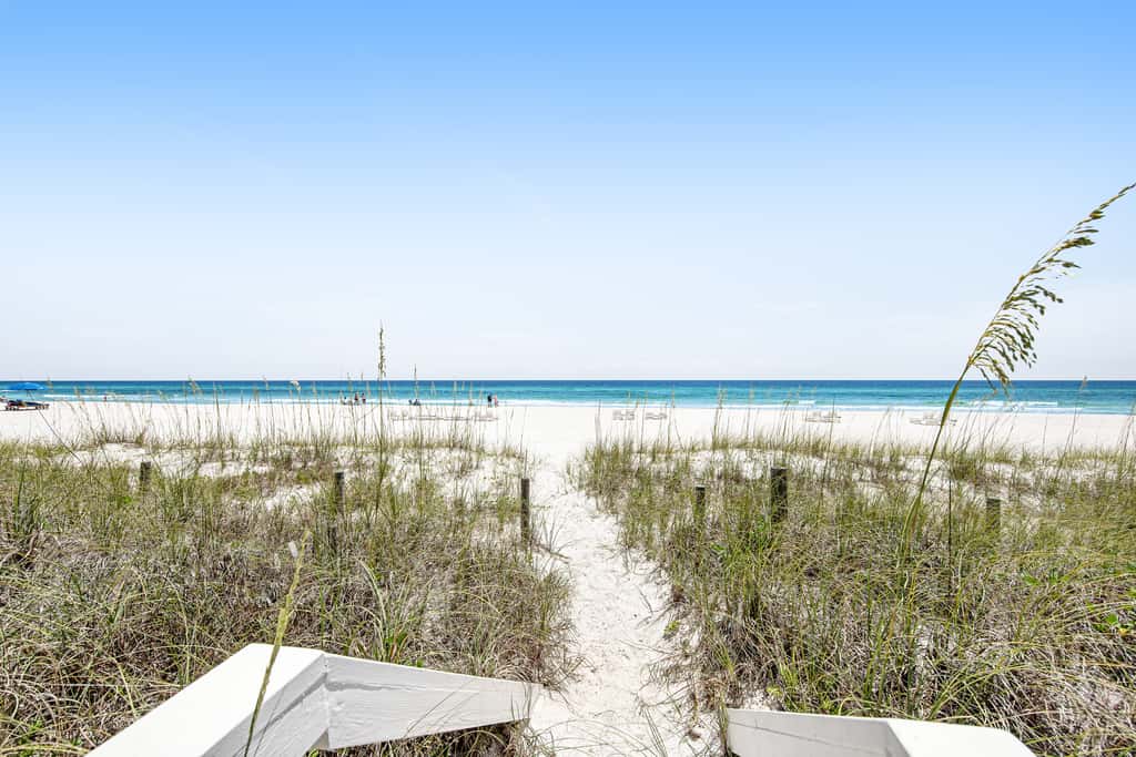 Gulf-front home with breathtaking views in gated Carillon Beach community