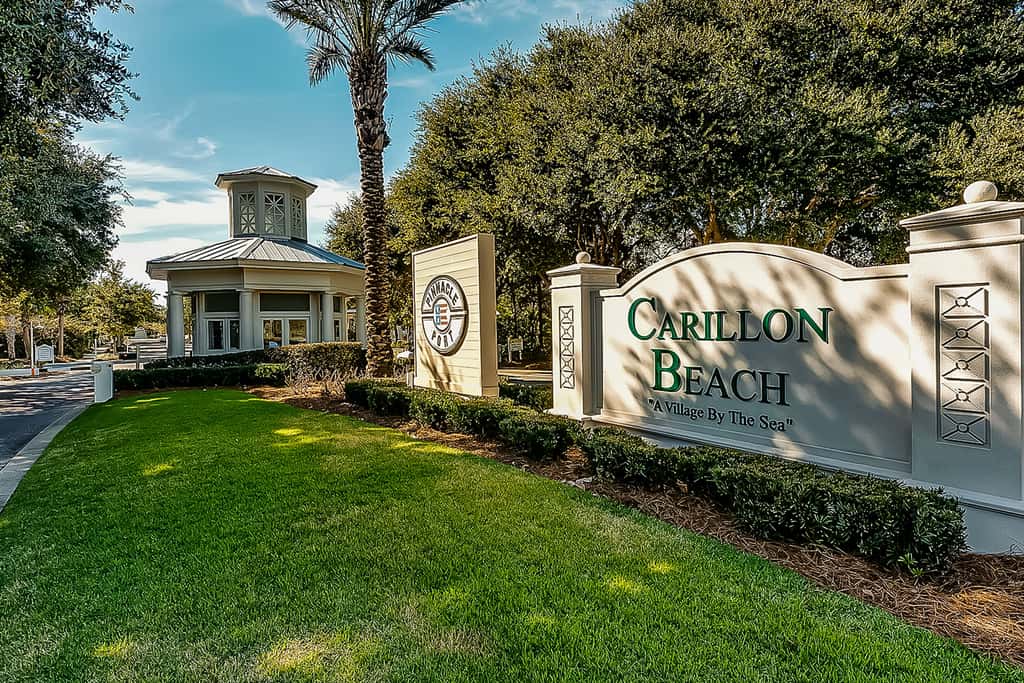 Gulf-front home with breathtaking views in gated Carillon Beach community