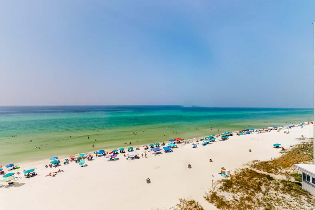 Resort condo in Panama City Beach with direct beach access