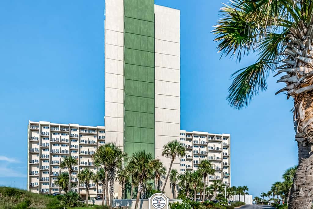 Resort condo in Panama City Beach with direct beach access