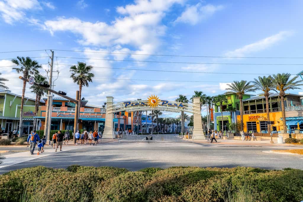Resort condo in Panama City Beach with direct beach access