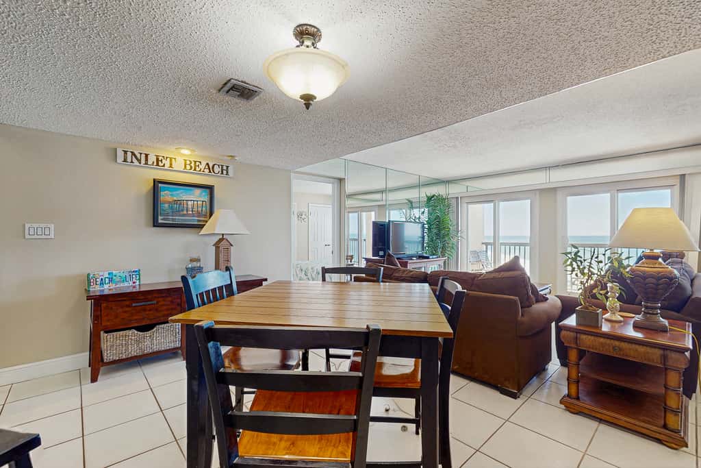 Gorgeous beachfront condo with plenty of space, shared pool & beach access