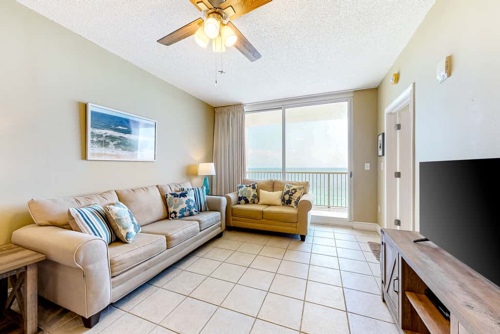 Sun-soaked oceanfront escape with pool, hot tub, central AC, & tennis court