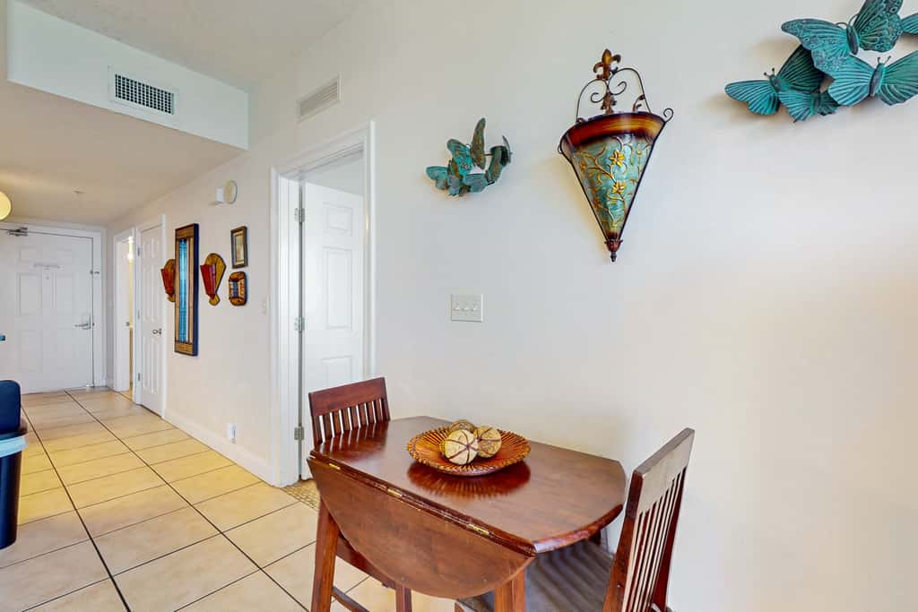 Gulf-view condo with pools & balcony - walk to Pier Park