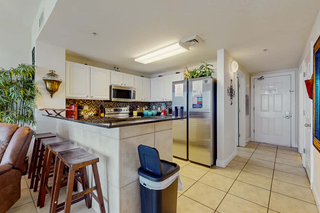 Gulf-view condo with pools & balcony - walk to Pier Park