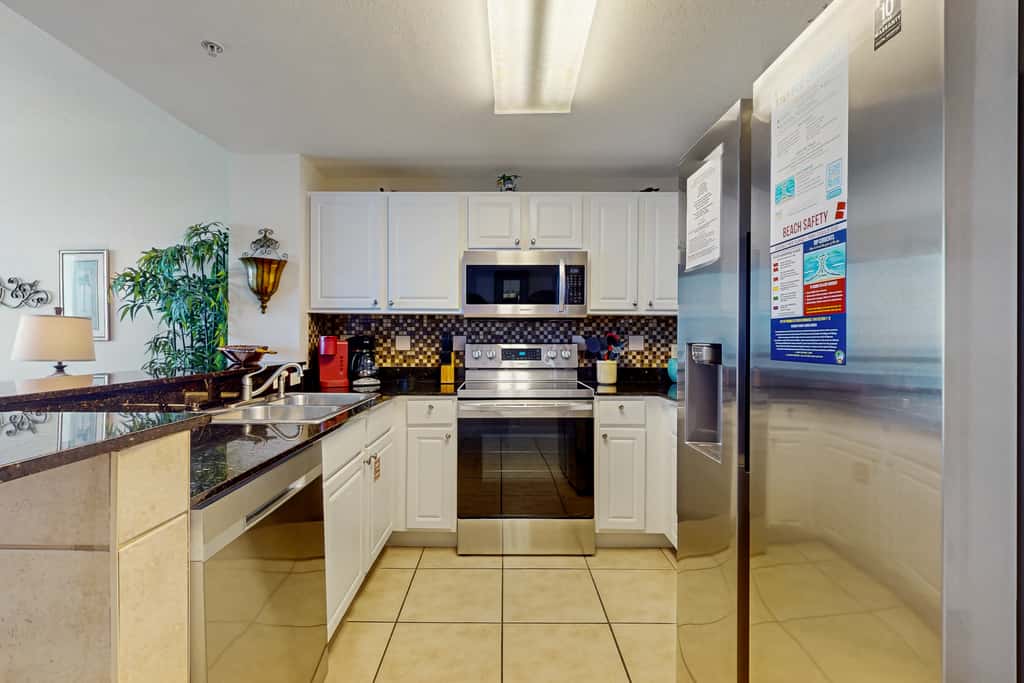 Gulf-view condo with pools & balcony - walk to Pier Park