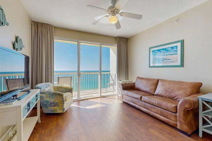Deluxe Condo Unit! Master BR on Gulf side, Double long Balcony & Guestroom