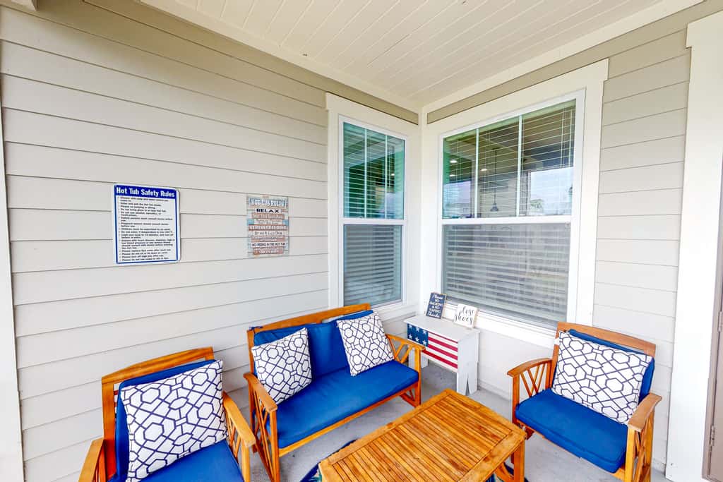 Newer, dog-friendly home with hot tub & game room - walk to the beach