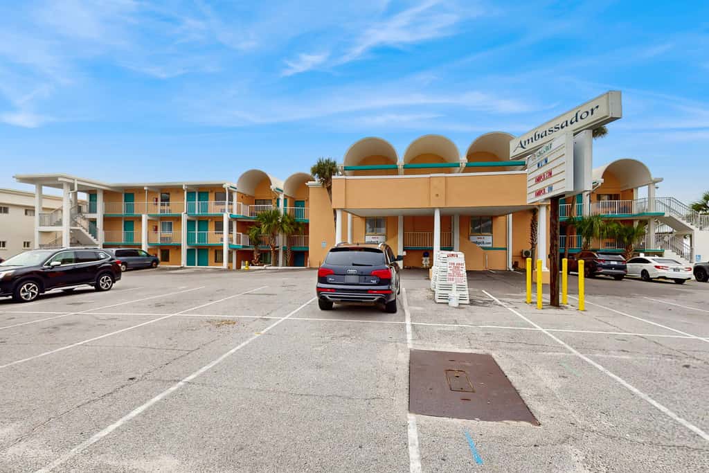 Dog-friendly beachfront condo with pool, hot tub, AC, & Gulf views