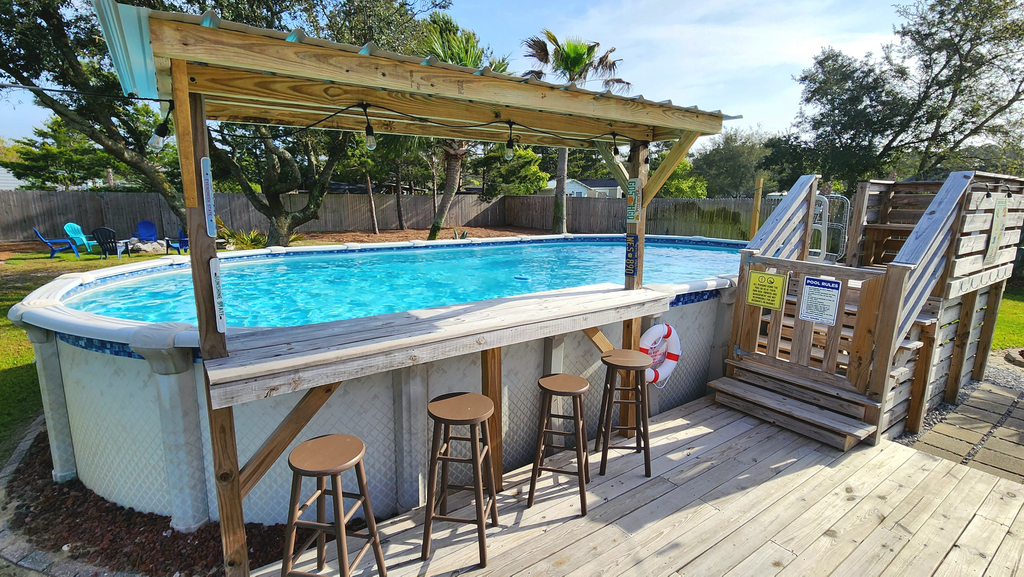 Dog-friendly home near the beach with private pool, Ping-Pong, foosball & bikes