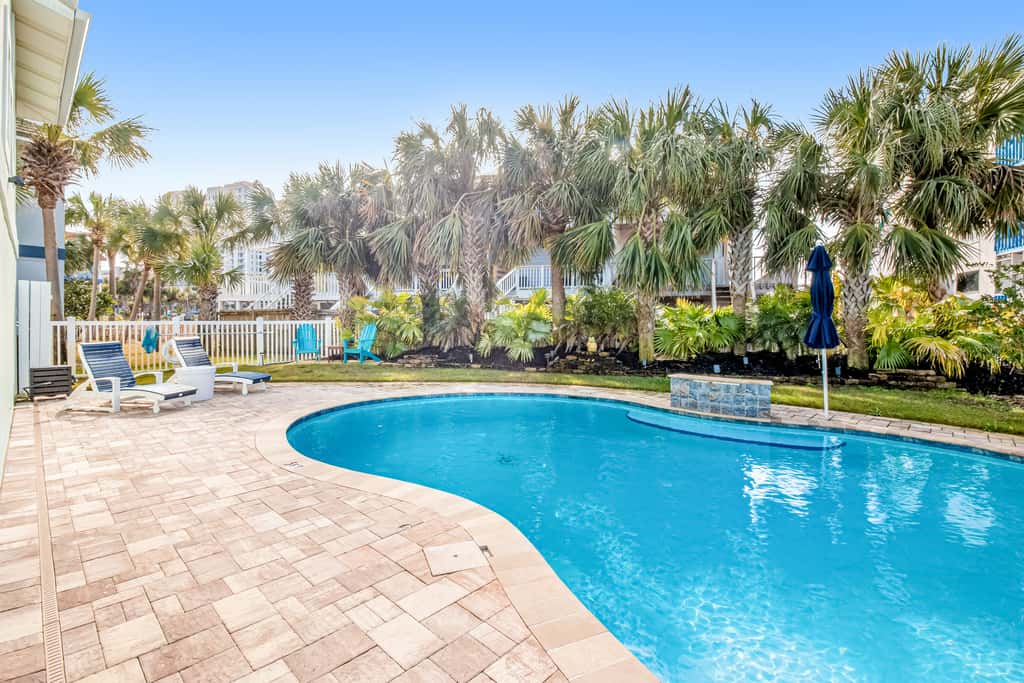 Gorgeous Private Pool Home Across from Beach | Private Dock