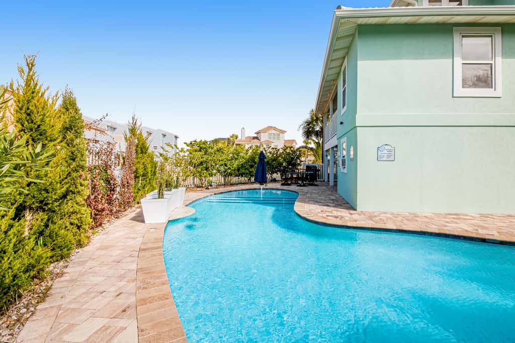 Gorgeous Private Pool Home Across from Beach | Private Dock