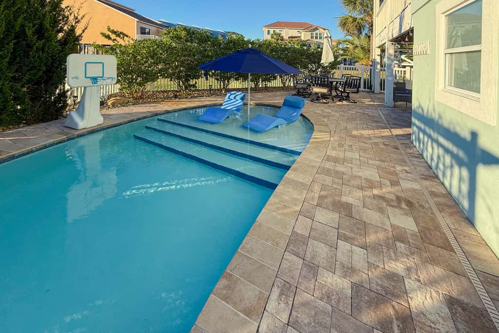 Gorgeous Private Pool Home Across from Beach | Private Dock