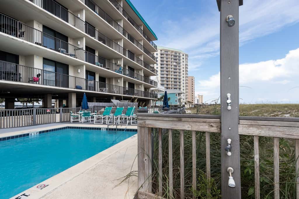 Beachfront condo with Gulf views, pool, & private balcony - near Navarre Pier
