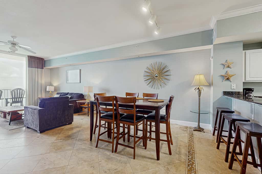 Escape to this waterfront condo with shared pools, a gym, & easy beach access