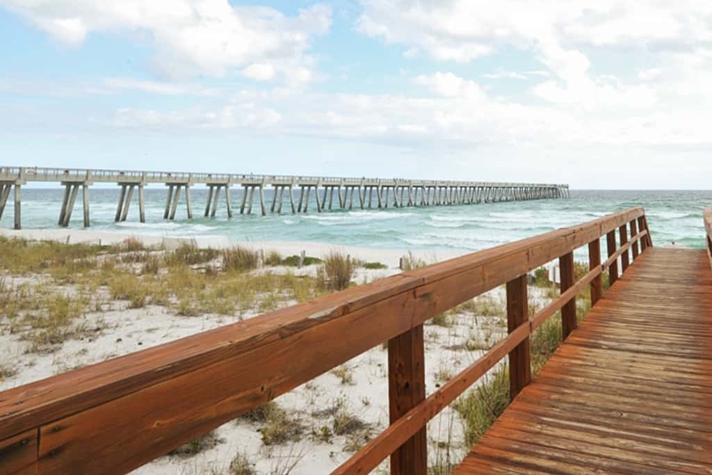 First-Floor Gulf Front Condo with Shared Pool & Hot Tub
