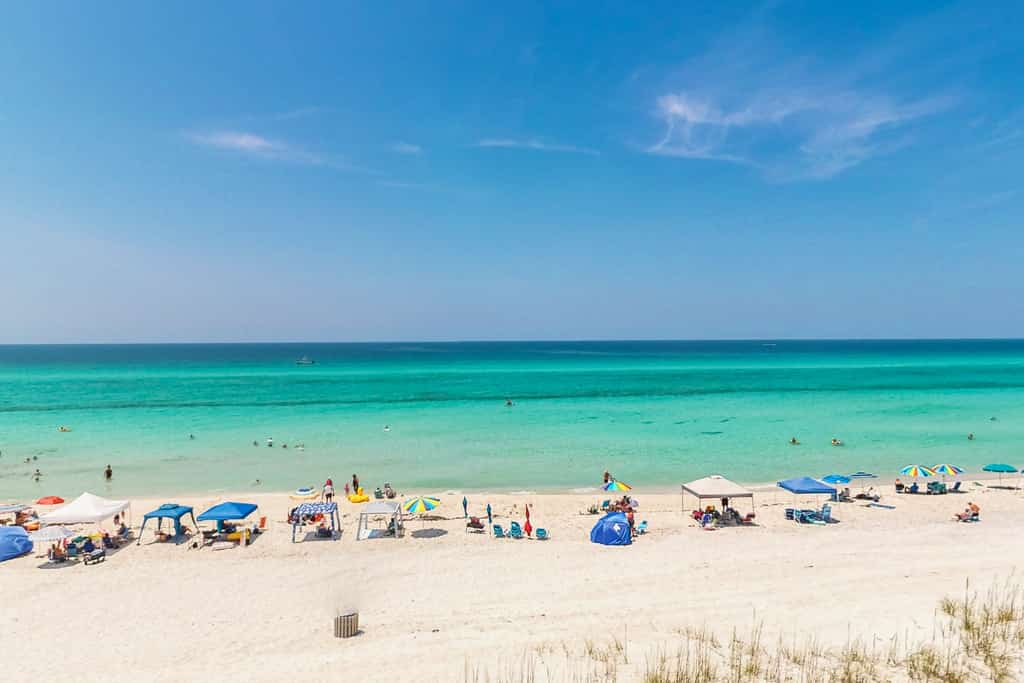 Beachfront resort condo with beach & lake access, pools, saunas & tennis