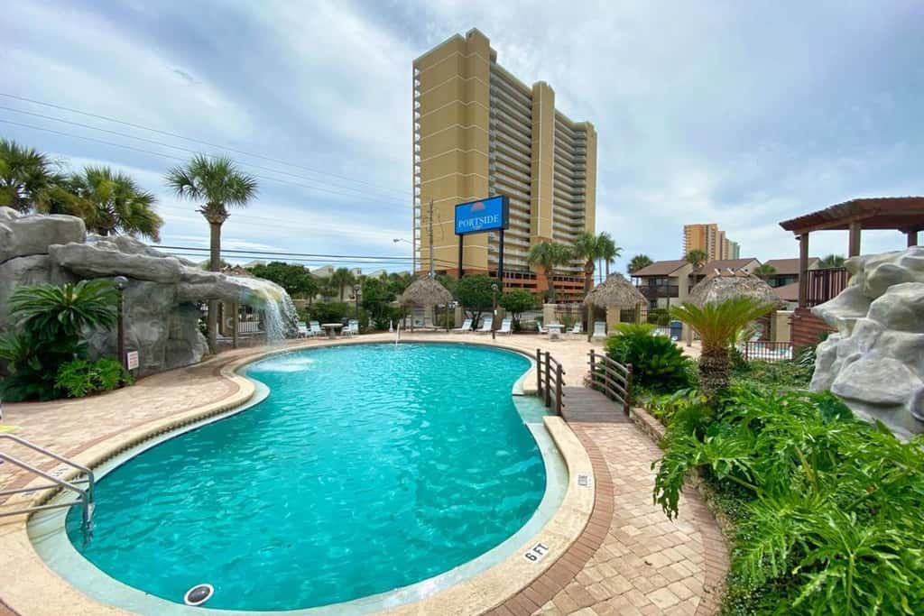 Dog-friendly resort condo with pools, hot tub, tennis, basketball, fitness room