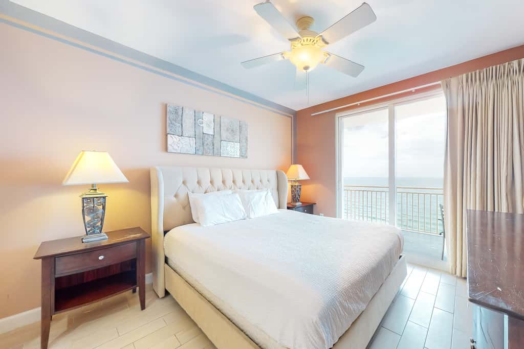 Superb beach living at lovely waterfront condo with pools, a gym, & hot tub