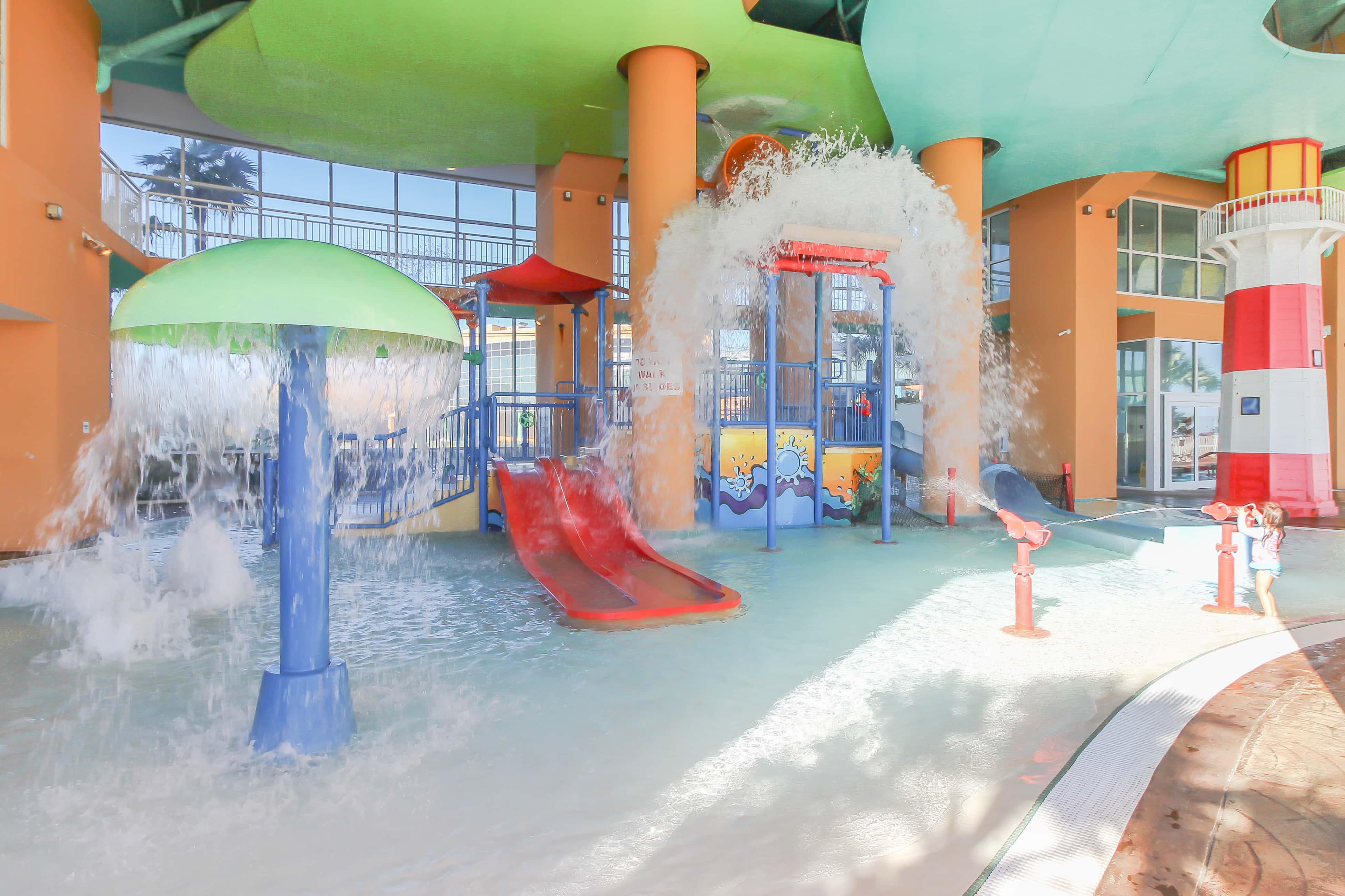 Convenient first-floor vacation suite with pool & hot tub access, free WiFi & AC