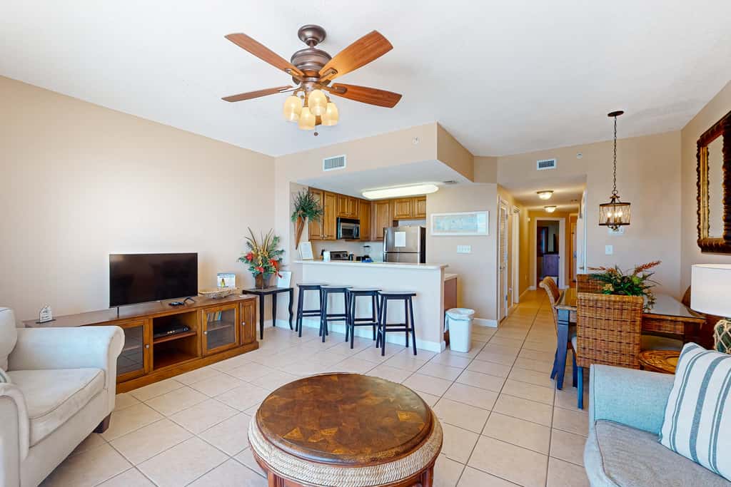 Spacious retreat in Panama City with beach access, sundeck, & pool, hot tub