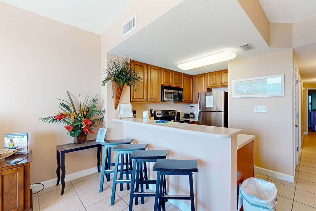 Spacious retreat in Panama City with beach access, sundeck, & pool, hot tub