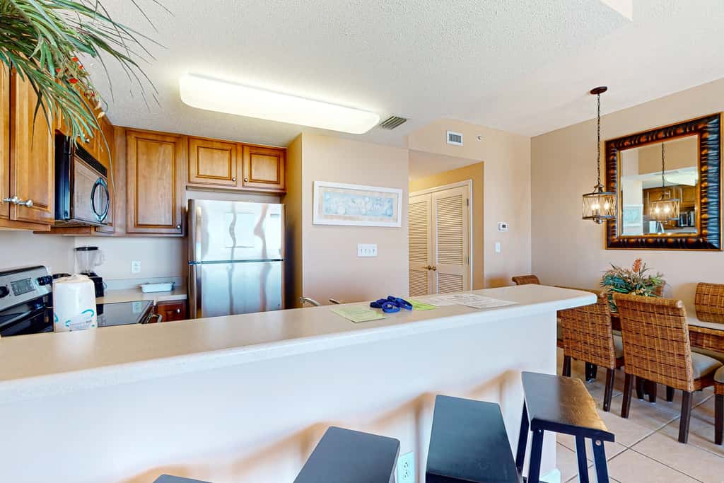 Spacious retreat in Panama City with beach access, sundeck, & pool, hot tub